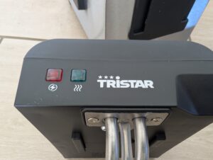 Tristar FR-9327 Fritteuse Kontrollleuchten