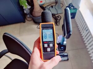 Bissell CrossWave HF2 Nasssauger Lautstärke auf höchster Stufe