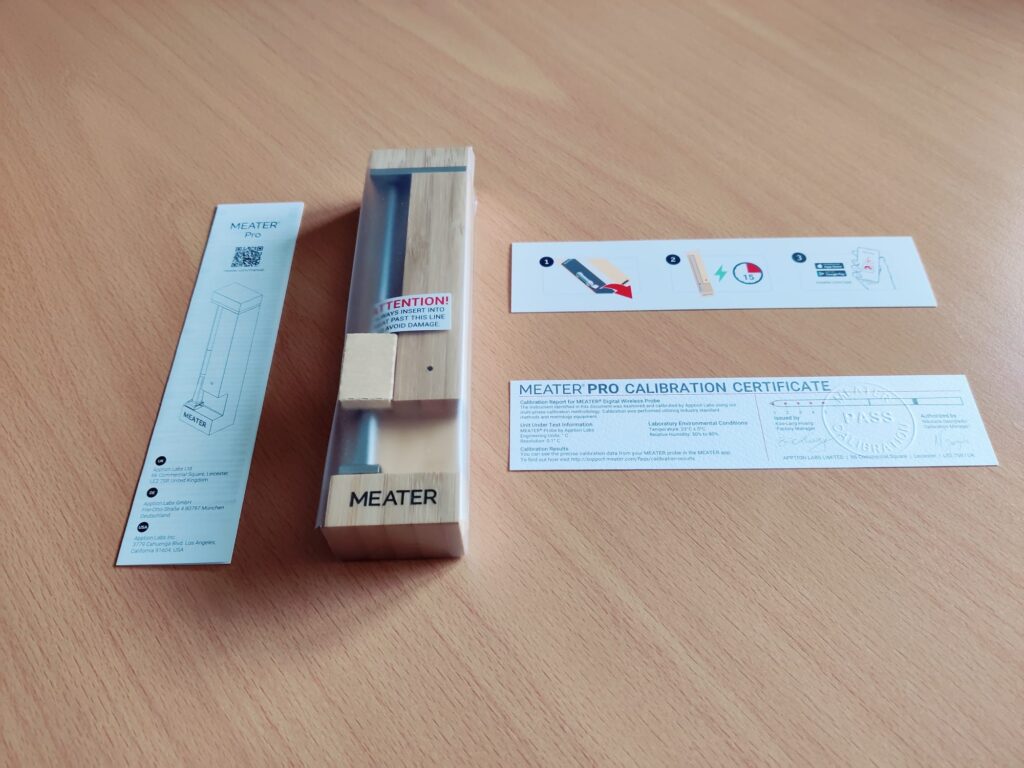Meater Pro Grillthermometer mit Zubehör