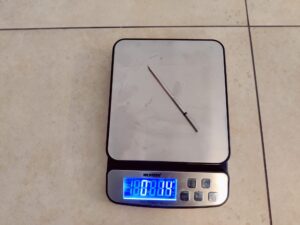 Meater Pro Grillthermometer Gewicht ohne Ladestation