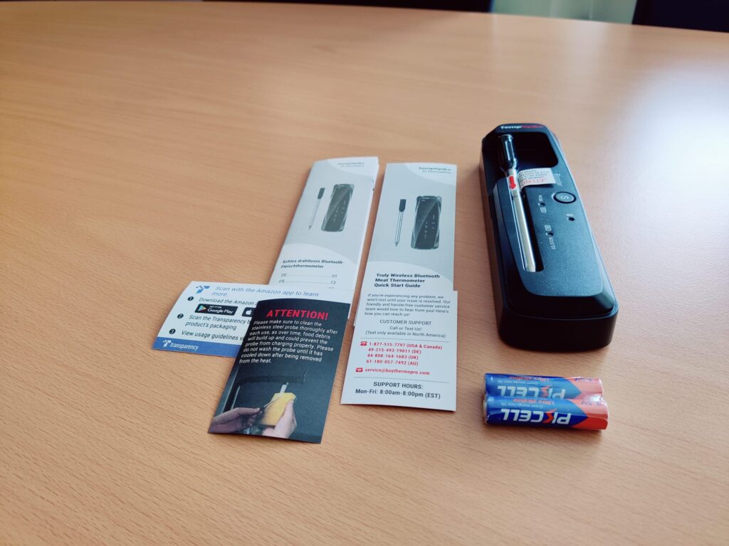 ThermoPro TP961 TempSpike Grillthermometer mit Zubehör