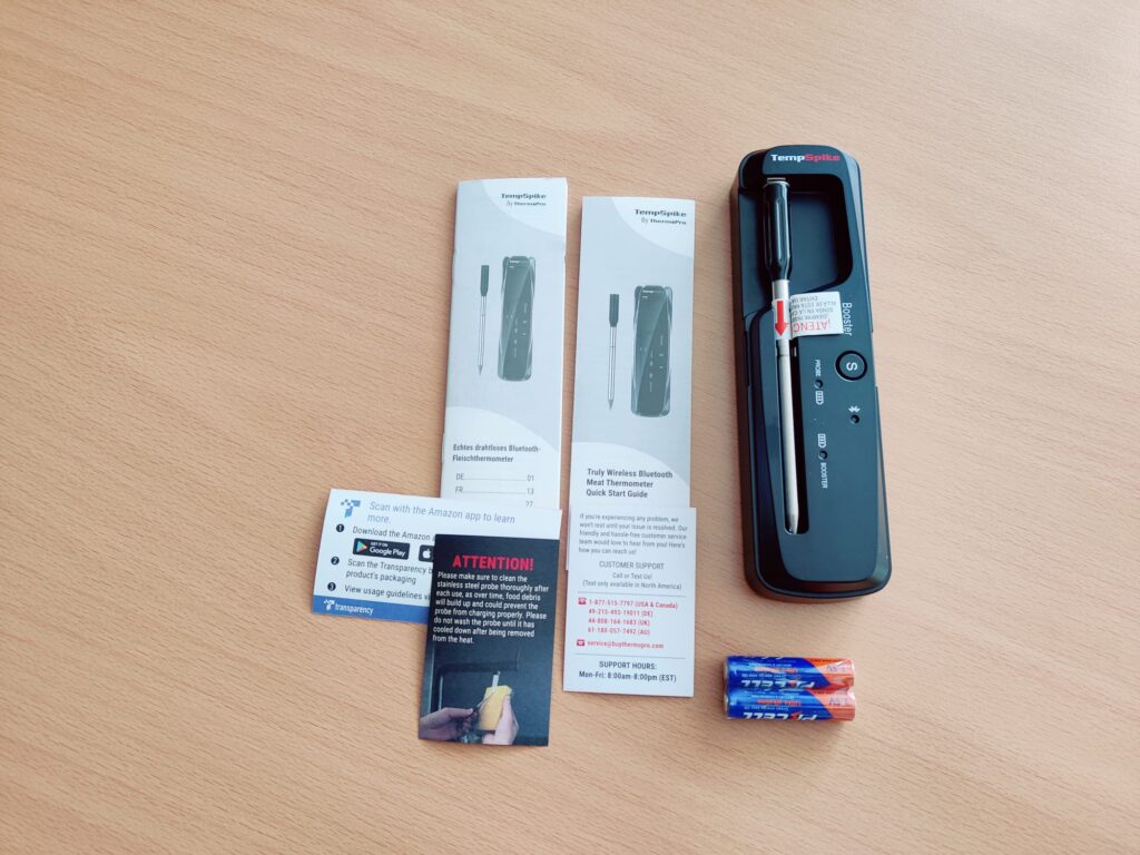 ThermoPro TP961 TempSpike Grillthermometer Startbild