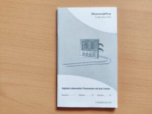 ThermoPro TP17 Grillthermometer Bedienungsanleitung