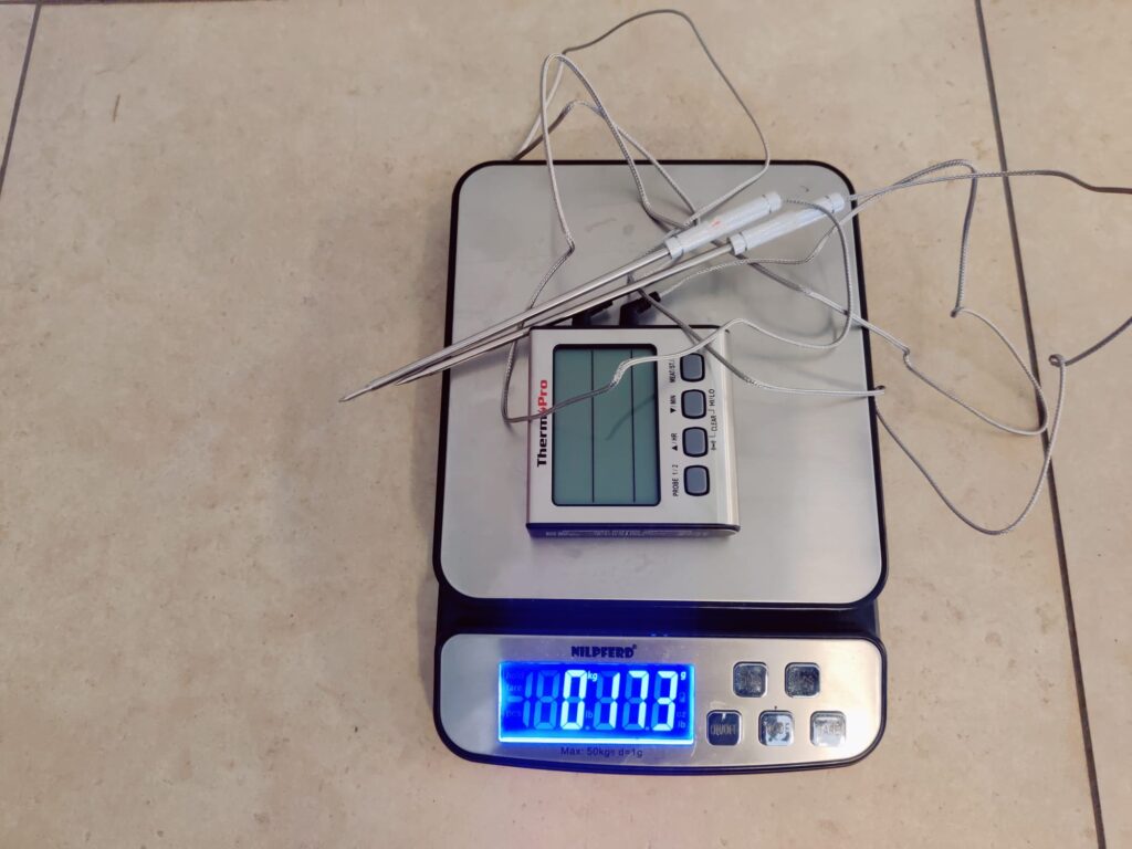ThermoPro TP17 Grillthermometer Gewicht