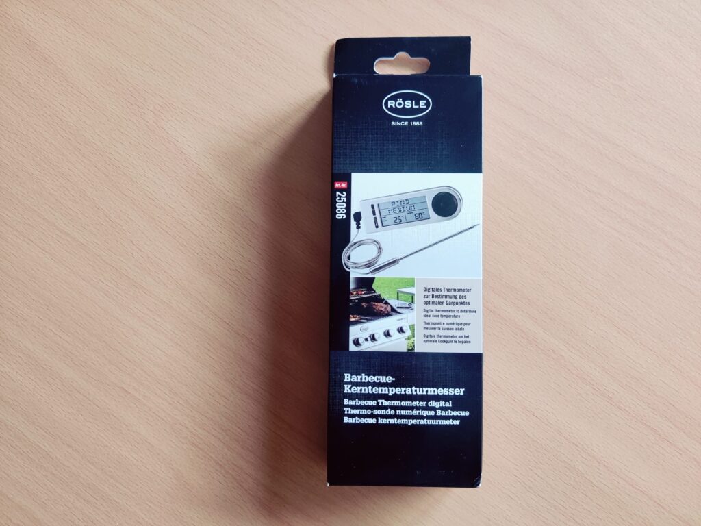 RÖSLE 25086 Grillthermometer Verpackung