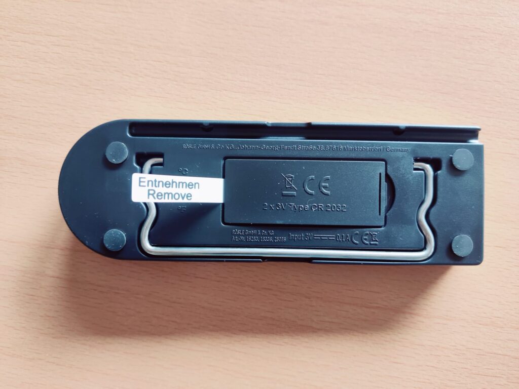 RÖSLE 25086 Grillthermometer Rückseite
