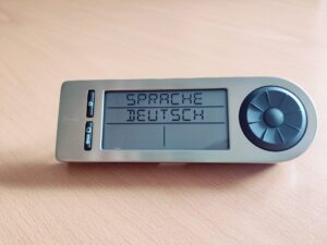 RÖSLE 25086 Grillthermometer Display Spracheinstellung