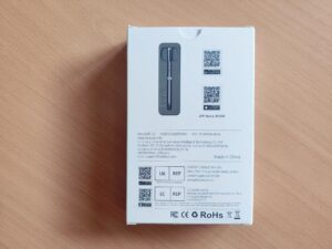 BFOUR BF-30 Pro Grillthermometer Verpackung Rückseite