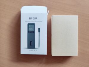 BFOUR BF-30 Pro Grillthermometer Verpackung offen