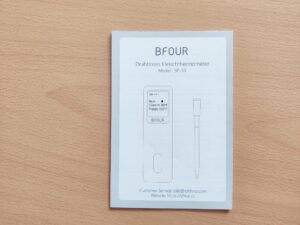 BFOUR BF-30 Pro Grillthermometer Bedienungsanleitung