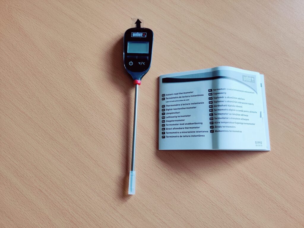 Weber 6750 Grillthermometer Startbild