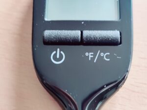 Weber 6750 Grillthermometer Bedientasten