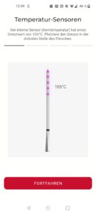 Meater Pro Grillthermometer App Temperatur-Sensoren