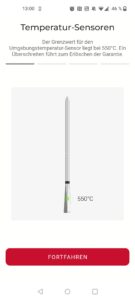 Meater Pro Grillthermometer App Umgebungstemperatur-Sensor