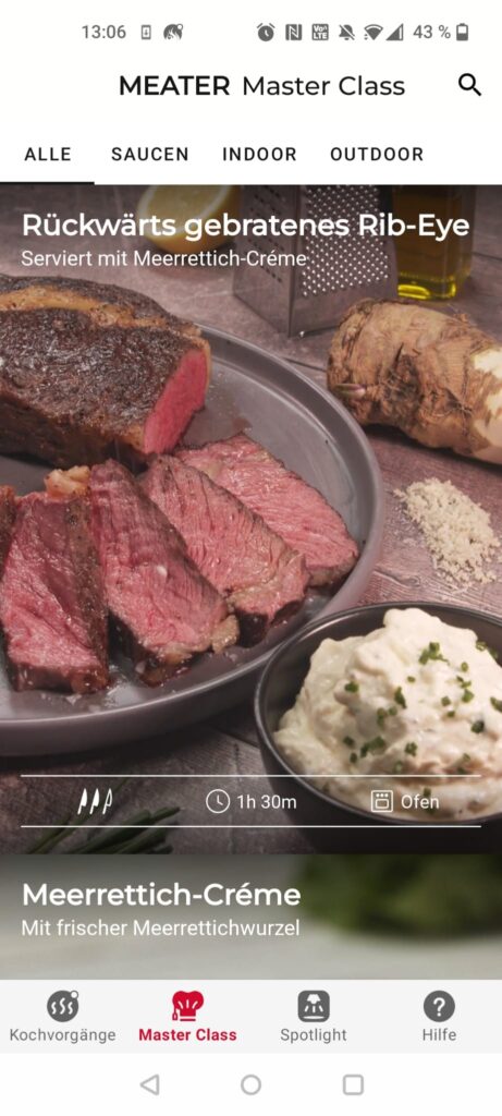 Meater Pro Grillthermometer App Master Class
