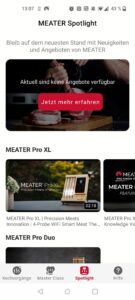 Meater Pro Grillthermometer App Spotlight