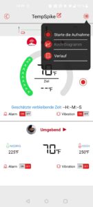 ThermoPro TP961 TempSpike Grillthermometer App Funktionen
