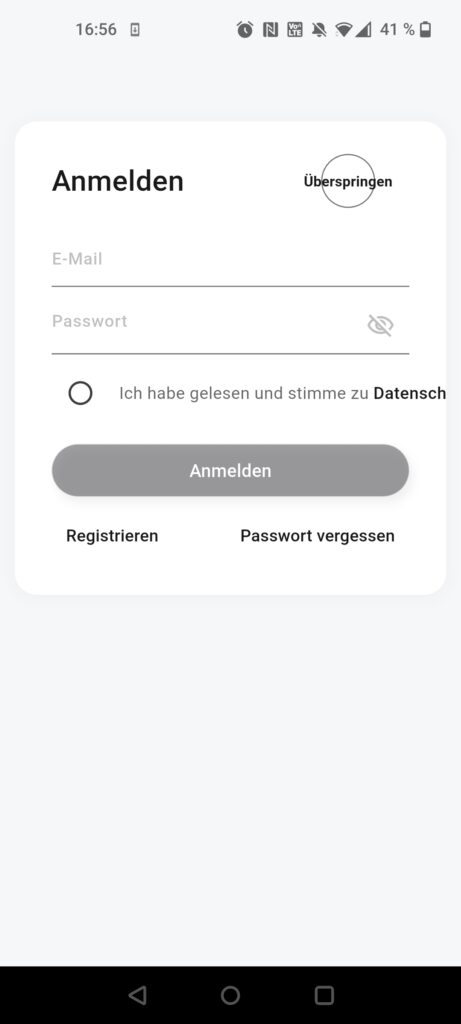 BFOUR BF-30 Pro Grillthermometer App Anmeldung