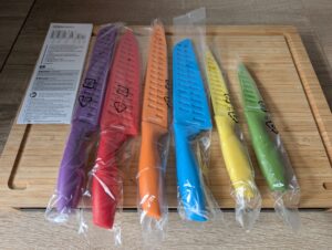 Amazon Basics Messerset Auspacken