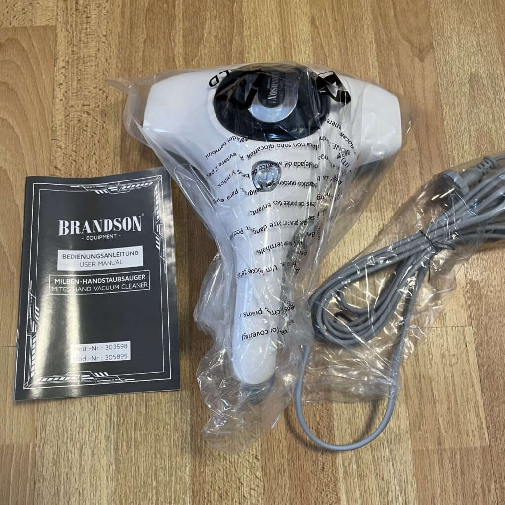Brandson Milbenstaubsauger Lieferumfang