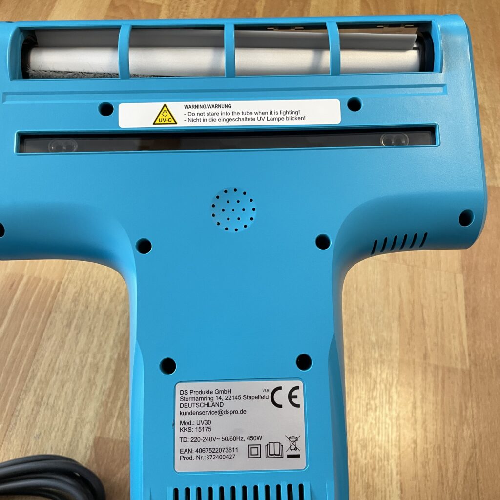 CLEANmaxx Milbensauger Unterseite