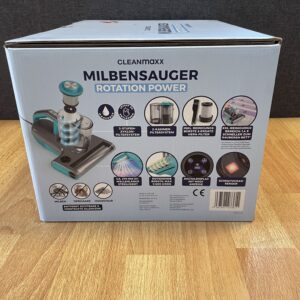 CLEANmaxx Milbensauger Verpackung