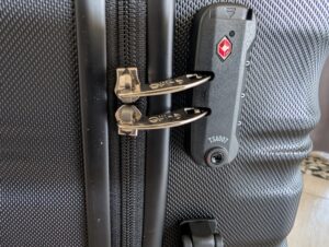 Coolife-Koffer Zipper im Schloss