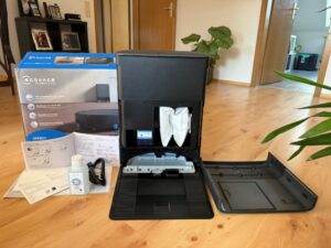 ECOVACS DEEBOT T90 PRO Omni Staubsauger-Roboter Lieferumfang der Station