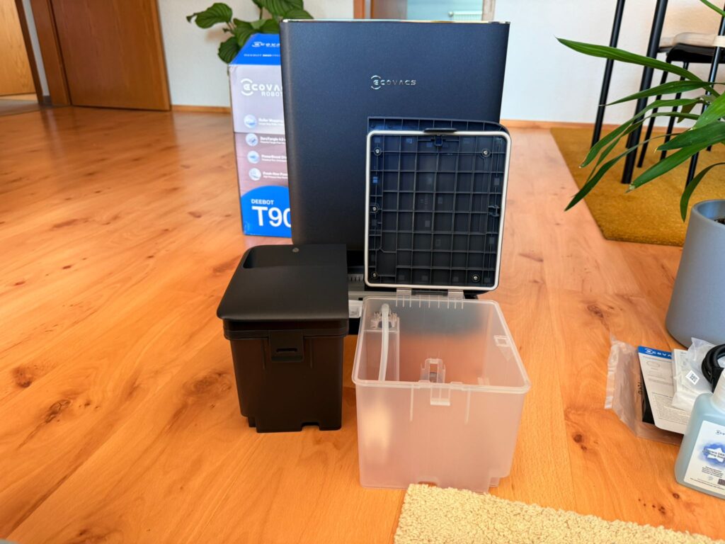 ECOVACS DEEBOT T90 PRO Omni Staubsauger-Roboter Station mit Behälter (5)