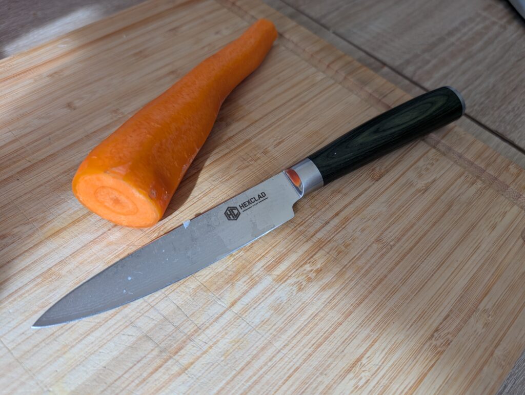 HexClad Essential Messerset Karotte Allzweckmesser 1