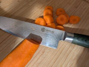 HexClad Essential Messerset Karotte Kochmesser 2