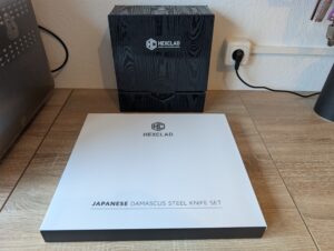 HexClad Essential Messerset Verpackung
