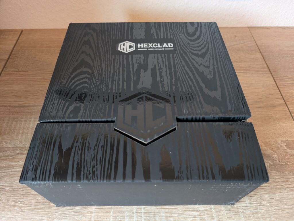 HexClad Essential Messerset Verpackung Messerblock