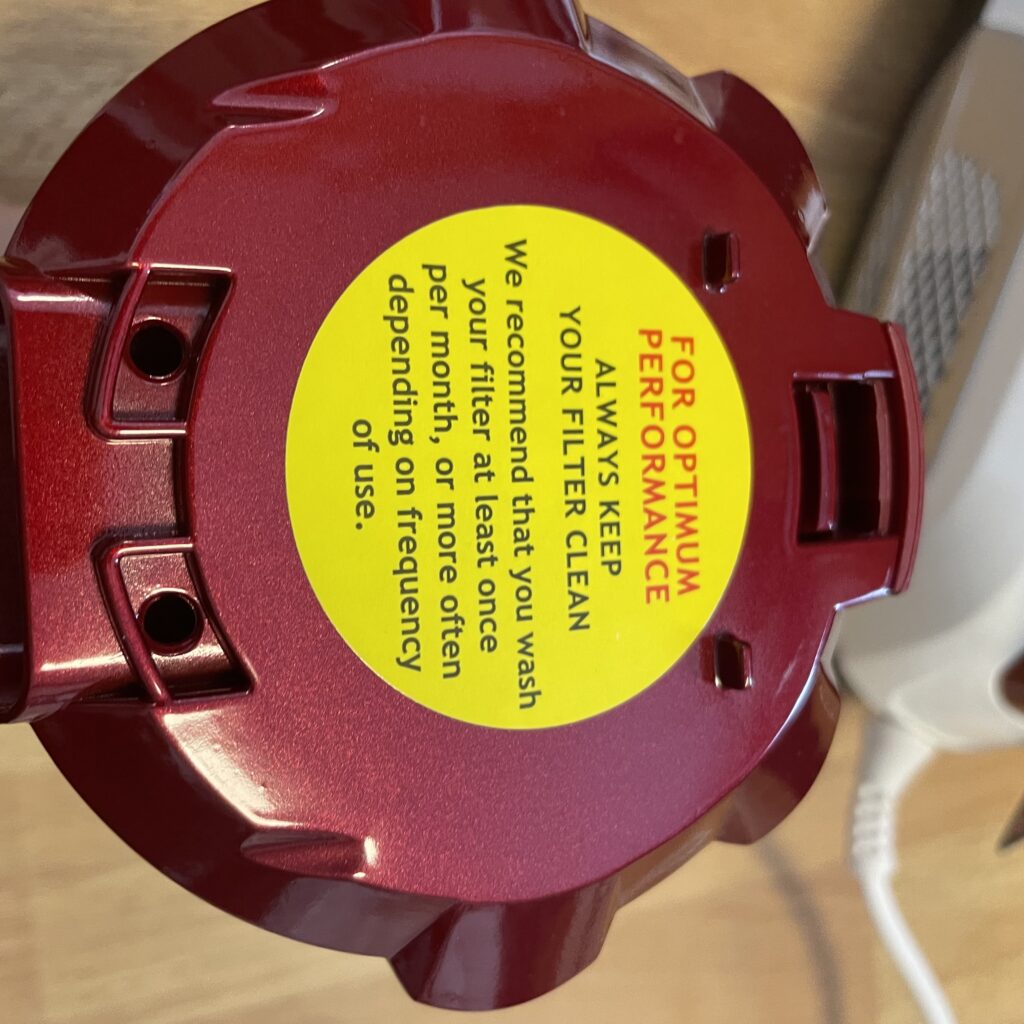 Hoover MBC 500 Milbensauger Hinweise