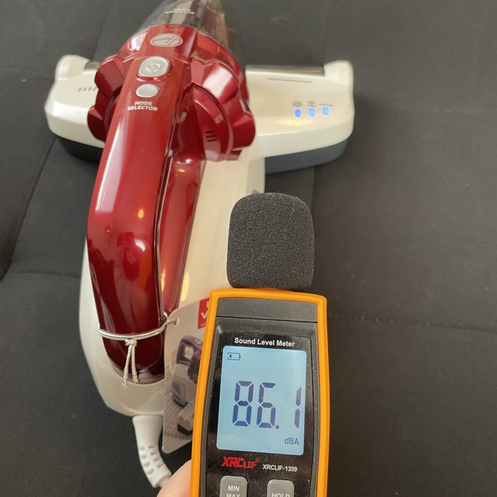 Hoover MBC 500 Milbensauger Lautstärke