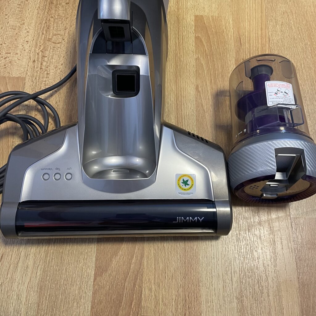 Jimmy JV35 Milbensauger mit Behälter