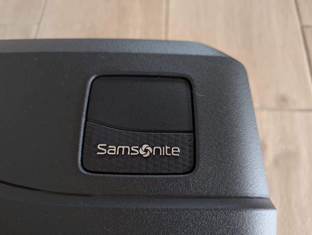 Samsonite Intuo Spinner L Koffer Logo