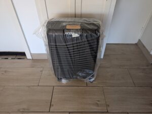 Samsonite Intuo Spinner L Koffer auspacken