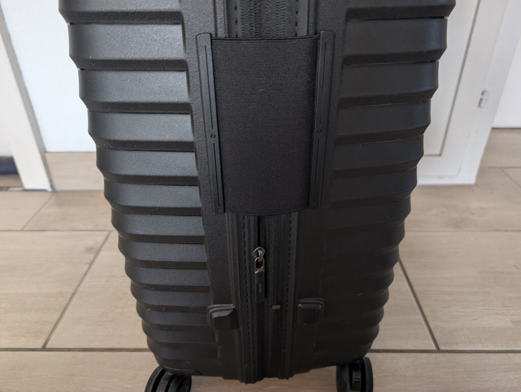 Samsonite Intuo Spinner L KofferZipper Dehnfalte öffnen