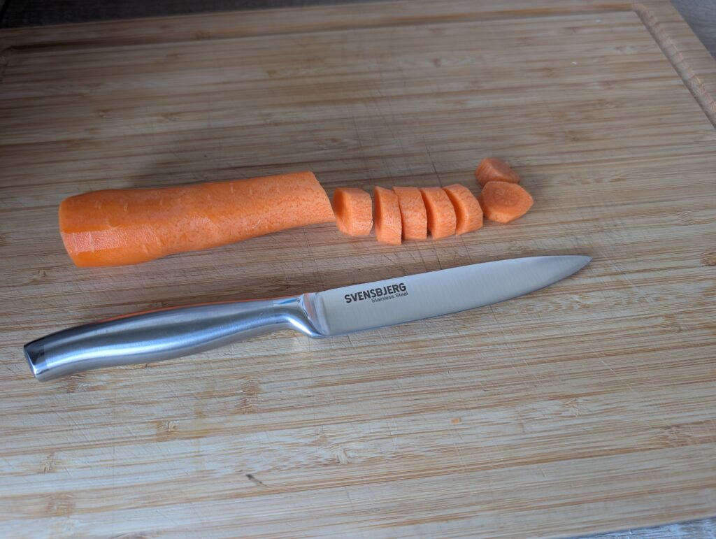 Svensbjerg SB-KS101 Messerset Allzweckmesser Karotte 1