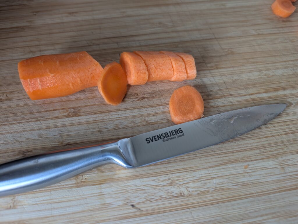 Svensbjerg SB-KS101 Messerset Allzweckmesser Karotte 2
