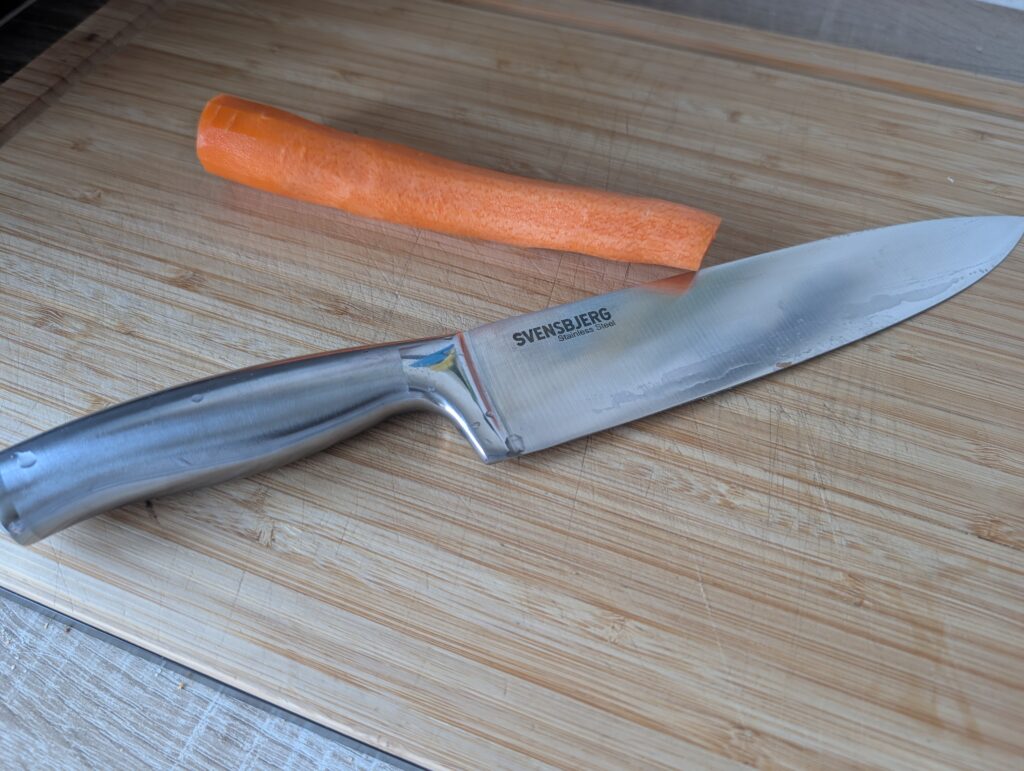 Svensbjerg SB-KS101 Messerset Kochmesser Karotte 1