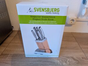 Svensbjerg SB-KS101 Messerset Verpackung