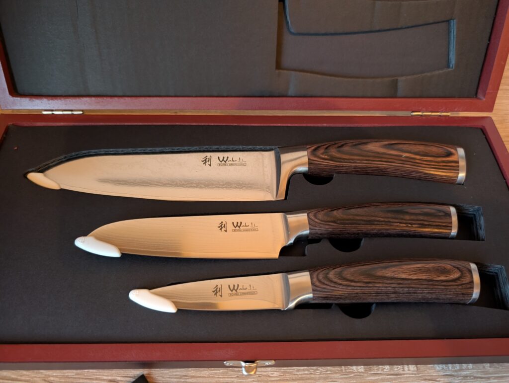 Wakoli Edib Messerset Messer in Geschenkbox