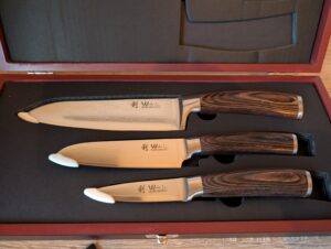 Wakoli Edib Messerset Messer in Geschenkbox