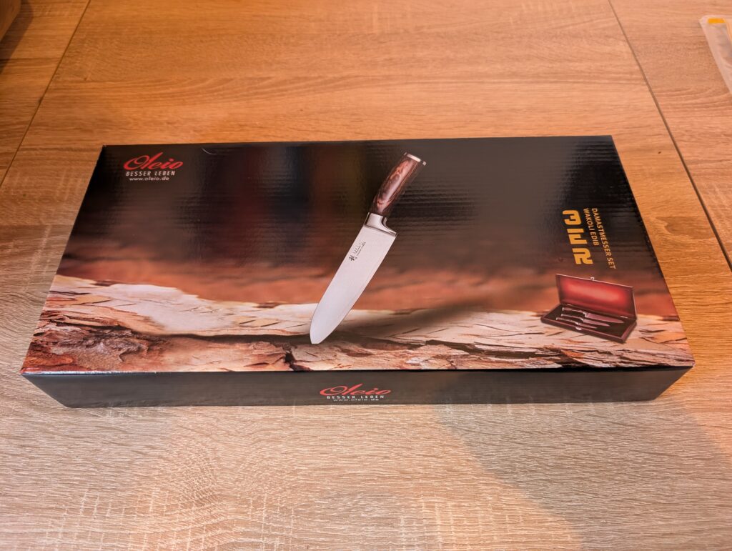 Wakoli Edib Messerset Umverpackung