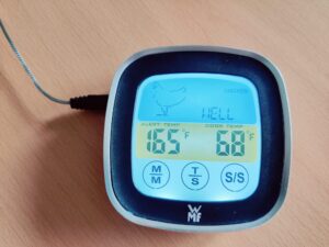 WMF 0608916030 Grillthermometer Display mit Hintergrundbeleuchtung