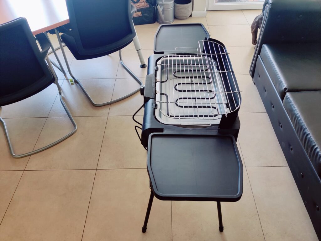 TZS First Austria FA-5350-3 Elektrogrill von der Seite