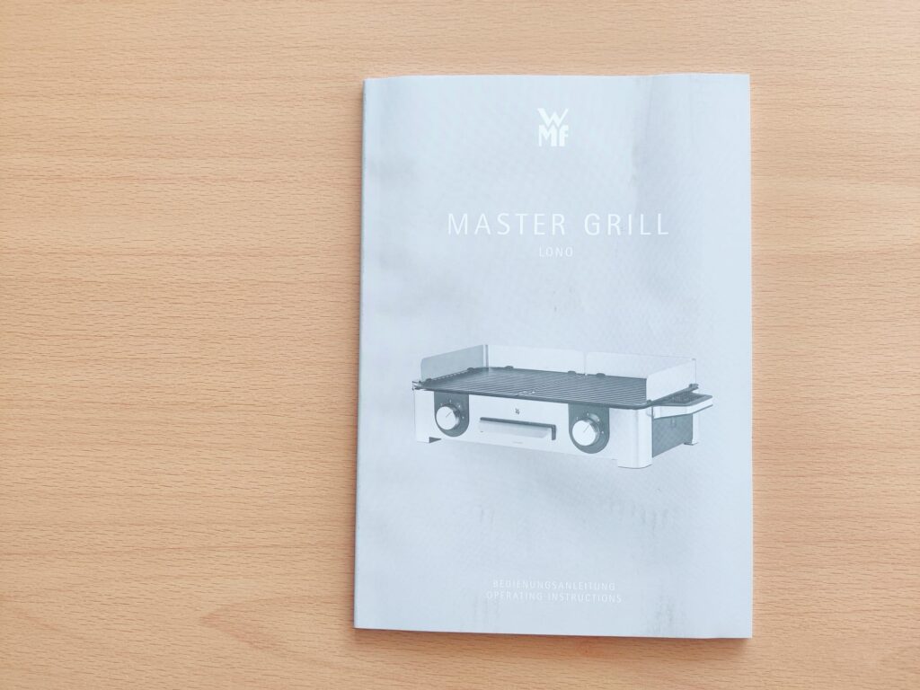 WMF Lono Master-Grill Elektrogrill Bedienungsanleitung
