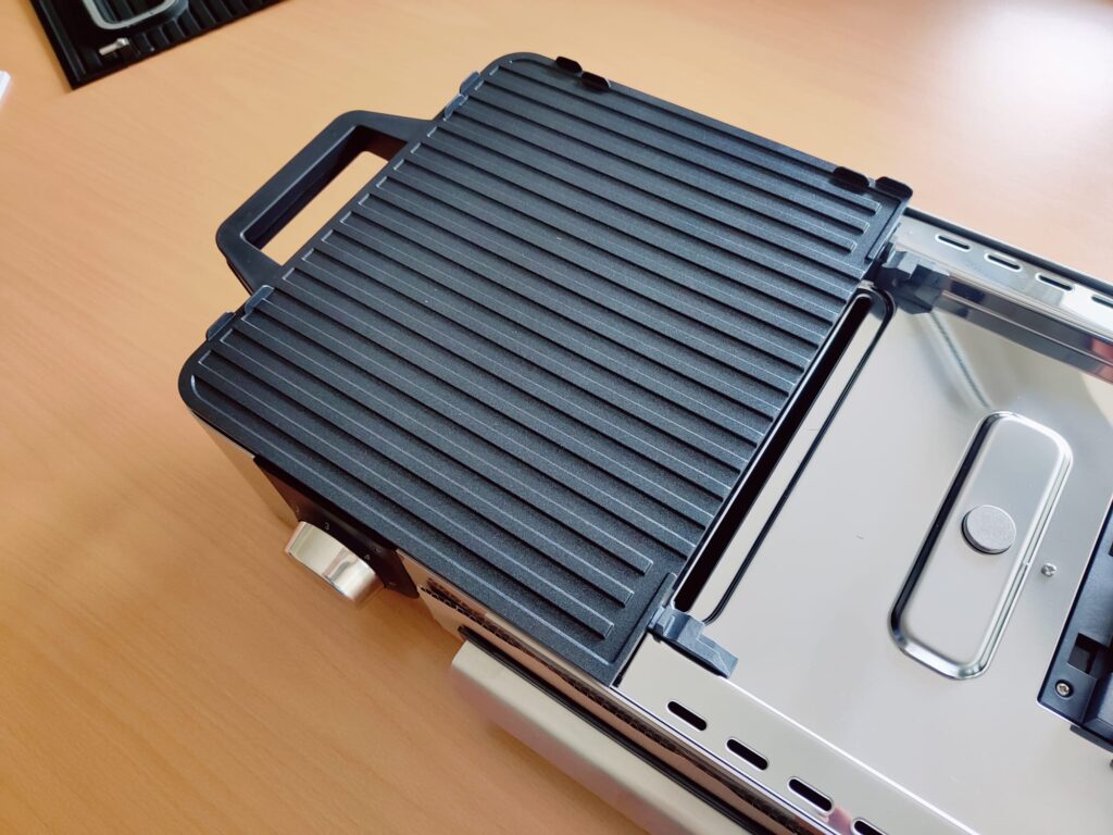 WMF Lono Master-Grill Elektrogrill Grillplatte einsetzen